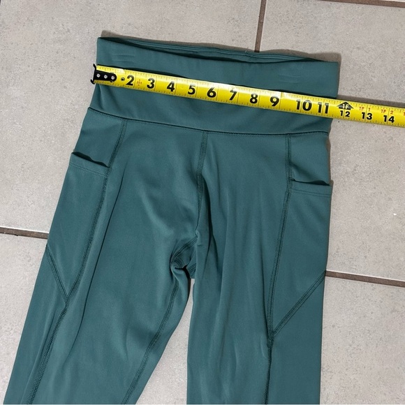 Aeropostale Women Green Full Lenght Athletic Leggings Size Small. - Picture 7 of 8